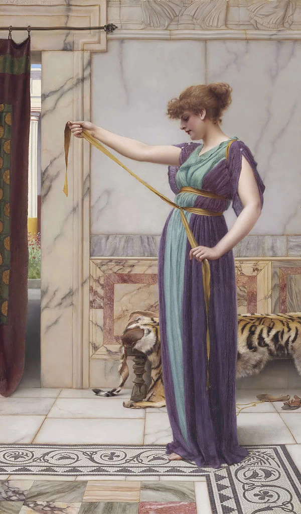 Una dama pompeiana, 1891